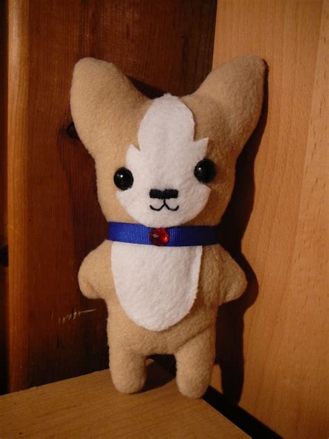 Corgi plushie by nobutchi on DeviantArt