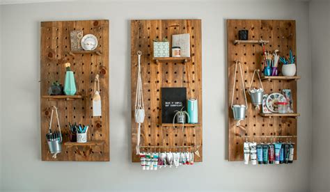 DIY Office Pegboard - Functional & Flexible Organization - Parking It