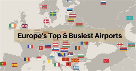 Guide to Europe's Top and Busiest Airports By Noble Transfer