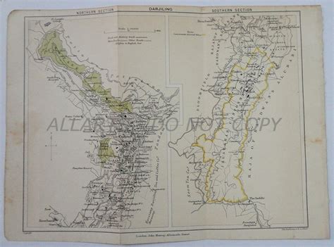 Map of Darjeeling