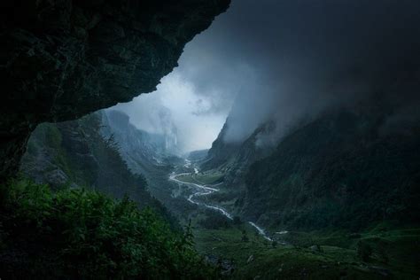 Rain Mountain River Clouds Wallpapers - Wallpaper Cave