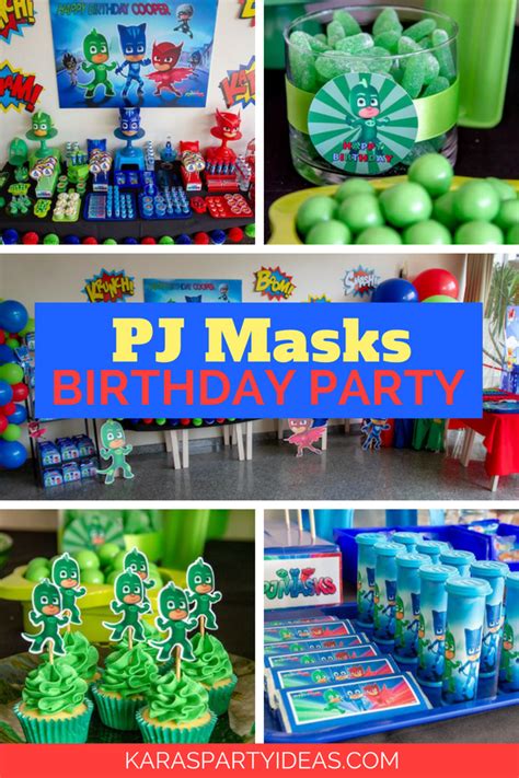 Kara's Party Ideas PJ Masks Birthday Party | Kara's Party Ideas