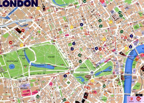 City Map of London