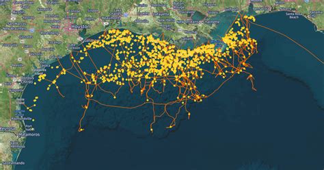 Oil Infrastructure in the Gulf of Mexico