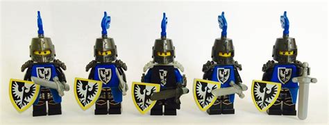 Black Falcon Knights | Lego knights, Lego ninjago minifigures, Lego ...