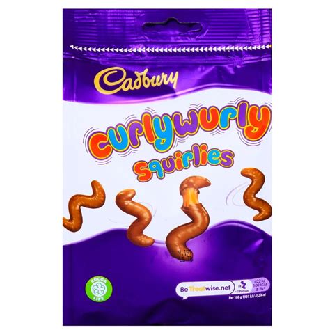 Cadbury Curly Wurly Squirlies, 110gya - DealzDXB