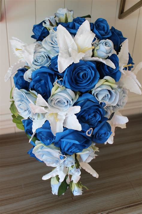 Royal Blue Flowers For Weddings