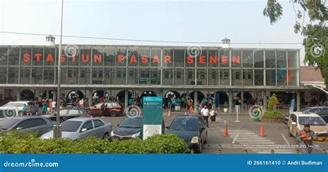 Pasar Senen Train Station, Jakarta Editorial Image - Image of march ...