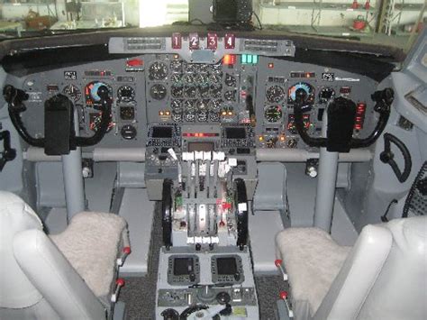 Jet Airlines: Boeing 707 Cockpit