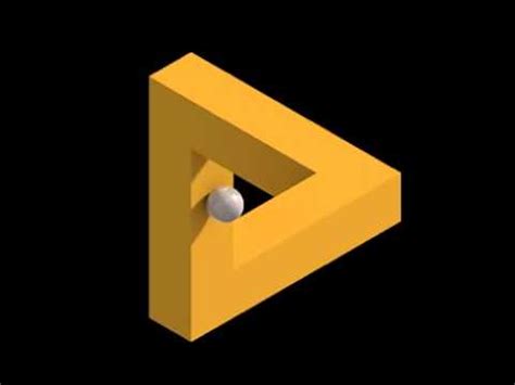 Marble moving on 4D shape - YouTube