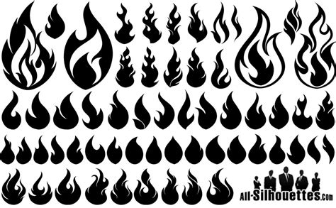 silhouette clipart flame on pole 20 free Cliparts | Download images on ...