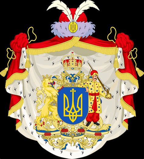 Hetman coat of arms of Ukraine by Helgelm-Latreomon on DeviantArt