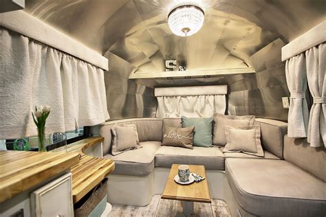 Shabby Chic Airstream | Airstream interior, Camper interior design ...