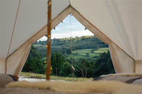 New UK glamping spots are reusing tents from music festivals - Lonely ...