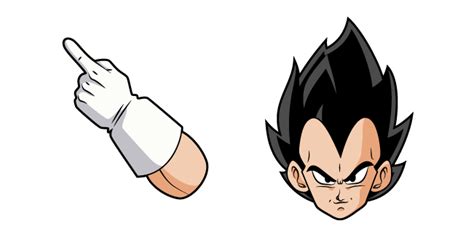 Dragon Ball Vegeta cursor – Custom Cursor | Dragon ball, Anime dragon ...