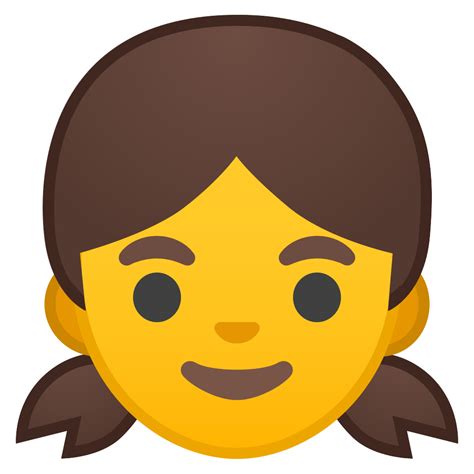 Girl Icon | Noto Emoji People Faces Iconset | Google