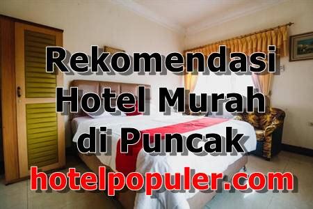 10 Hotel Murah di Puncak Pass Bogor View Bagus Ada Kolam Renang Untuk 2 ...