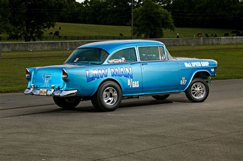 1955, Chevrolet, Chevy, 210, Coupe, Gasser, Drag, Old, Style, Race, Usa ...