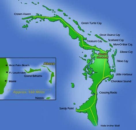 Map Of Abaco Island Bahamas - Kasey Matelda