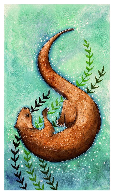 Otter by Izumigee on DeviantArt