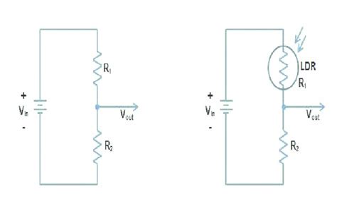 Voltage divider circuit 5 . | Download Scientific Diagram