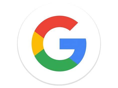 Google Icon Icon PNG vector in SVG, PDF, AI, CDR format