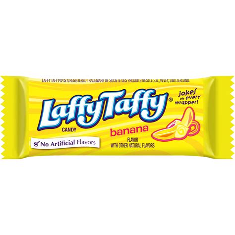 Laffy Taffy, Banana Candy 0.34 Oz Wrapper - Walmart.com - Walmart.com