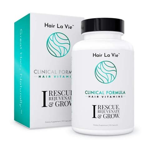 Hair La Vie Clinical Formula Hair Vitamins with Biotin and Saw Palmetto ...