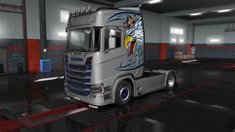 ETS2 - Scania S Griffin Skin V1.0 (1.35.X) | Euro Truck Simulator 2 ...