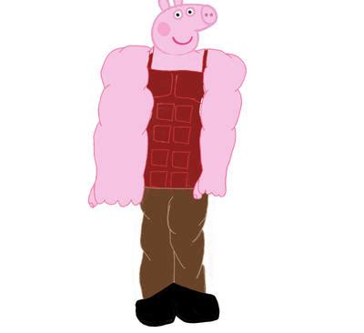 Buff Peppa Pig by FloweringBlossom on DeviantArt