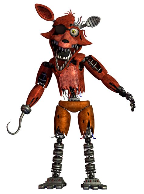 Withered Foxy Remastered by a1234agamer on DeviantArt