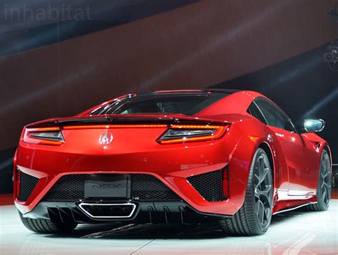 Acura unveils production-ready NSX hybrid supercar at the 2015 Detroit ...