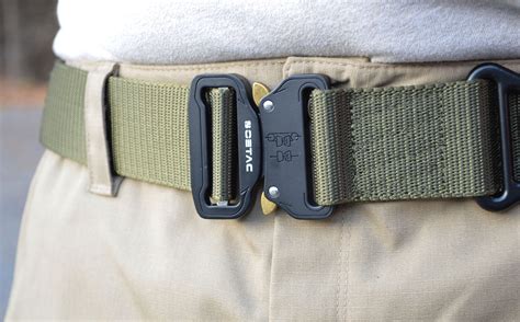 Military & Law Enforcement Tactical Duty Belt with Metal Quick Detach ...