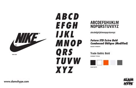 Nike font | Brand fonts, Fashion typography, Graphic design fonts