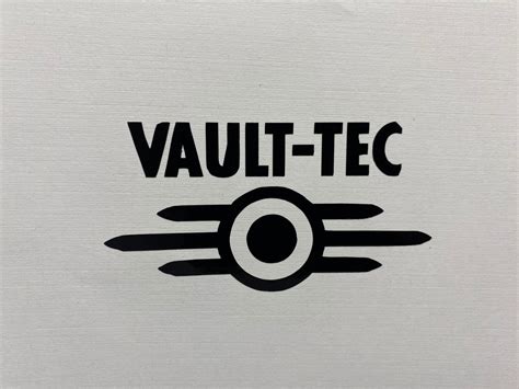 Fallout Vault-Tec Vinyl Decal Logo | Etsy