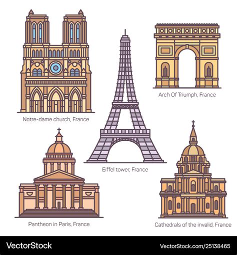 Printable Landmarks In France