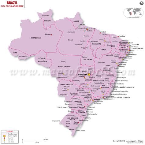 Para un día de viaje Final Amigo brazil population map mueble Halar ...