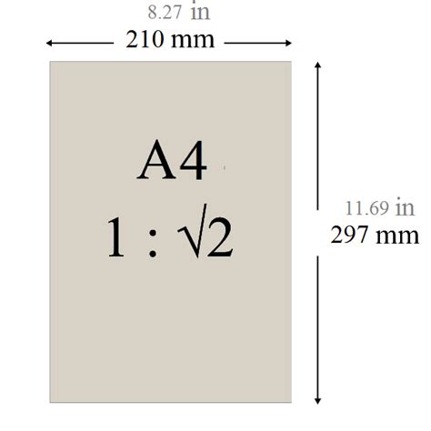 A4 paper size in inches, cm, mm, and pixels - Check Its Layout