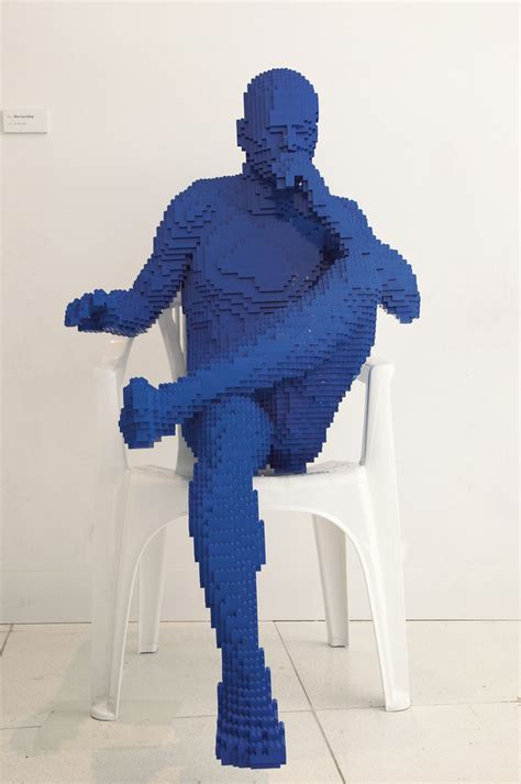 lego man | lego sculpture by Nathan Sawaya | Mishy Lane | Flickr