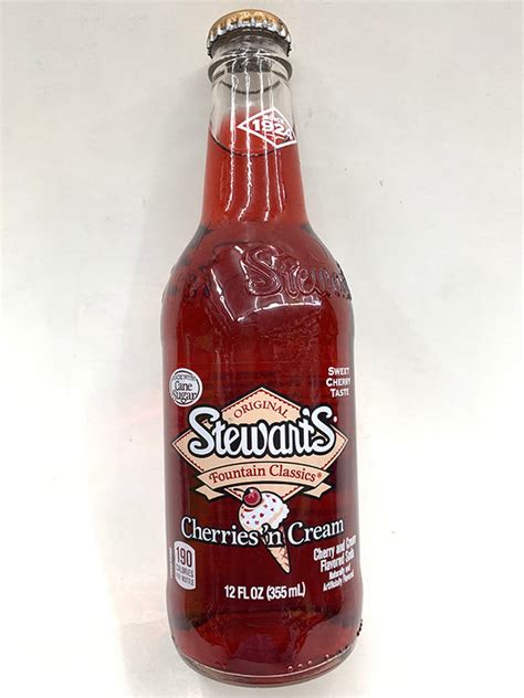 Stewart's Fountain Classics Cherries 'n Cream Soda | Soda Pop Shop