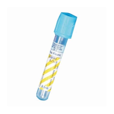 BD Vacutainer™ Plastic Blood Collection Tubes with Sodium Citrate ...