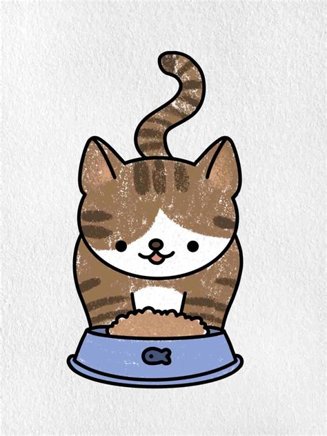 Easy Cat Drawings - HelloArtsy