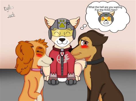 Paw Patrol: Please kiss now by EyilesJack on DeviantArt | Paw patrol ...