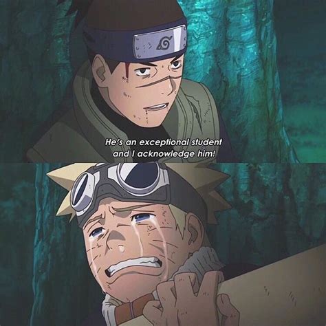 And from that moment on...I loved Iruka Sensei | Kid naruto, Anime ...