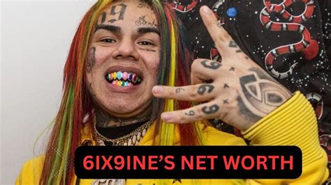 6ix9ine’s Net Worth in 2024: How Much Has The American Rapper Earned ...