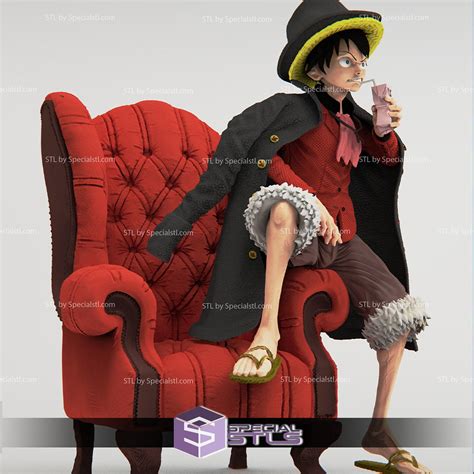 Monkey D Luffy Mafia 3D Print STL Fanart | SpecialSTL