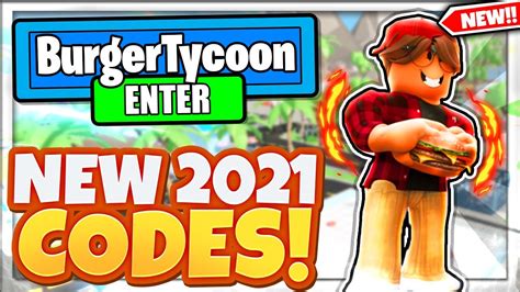 (2021) BURGER TYCOON CODES *FREE CASH* ALL NEW SECRET OP ROBLOX BURGER ...