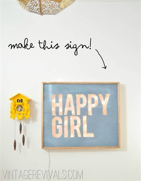 DIY Light Up Sign Tutorial | Light up signs, Diy for kids, Cool diy