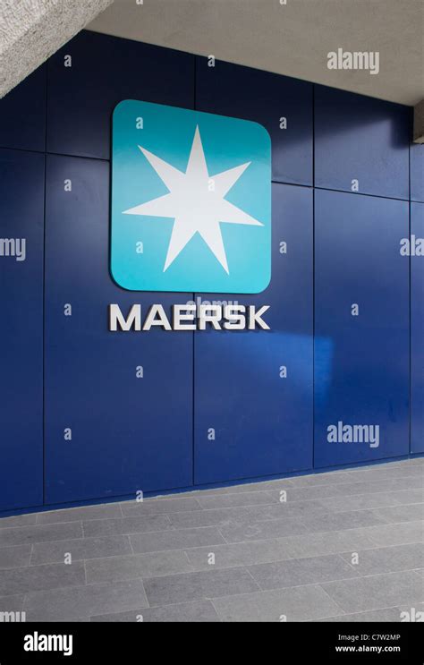 Maersk logo hi-res stock photography and images - Alamy