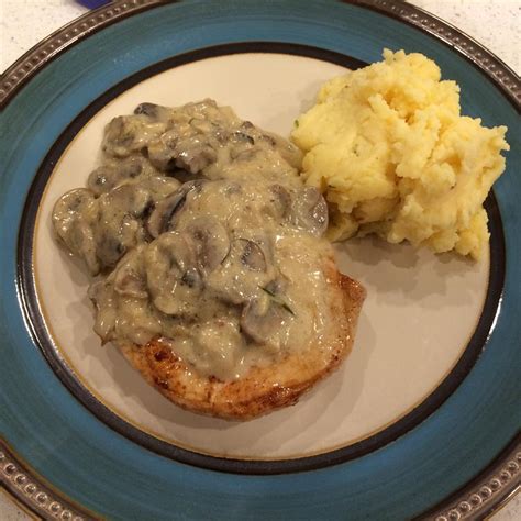 Mushroom Cream Gravy Sauce Recipe - Allrecipes.com